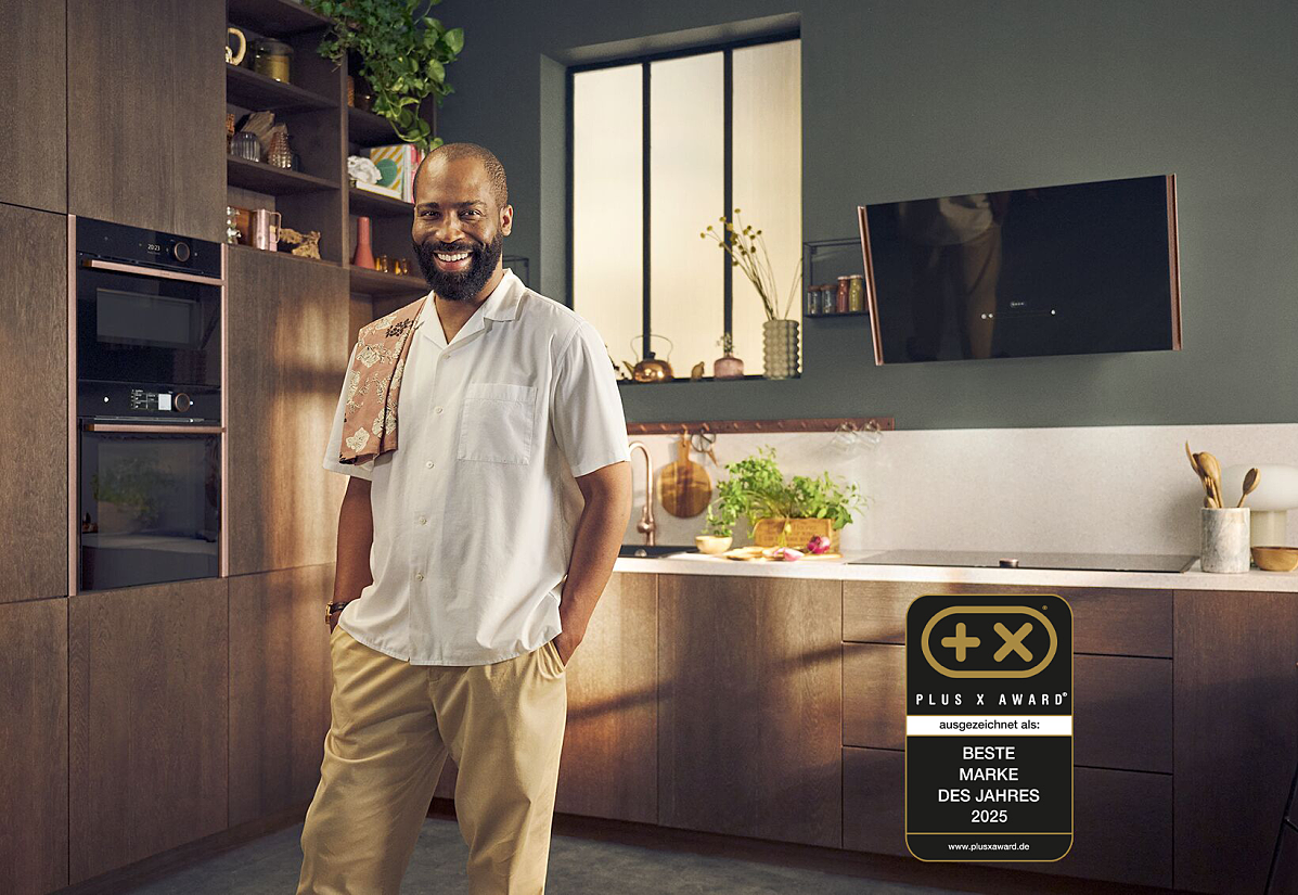 Ausgezeichnet kochen: NEFF ist „Beste Marke des Jahres 2025“!