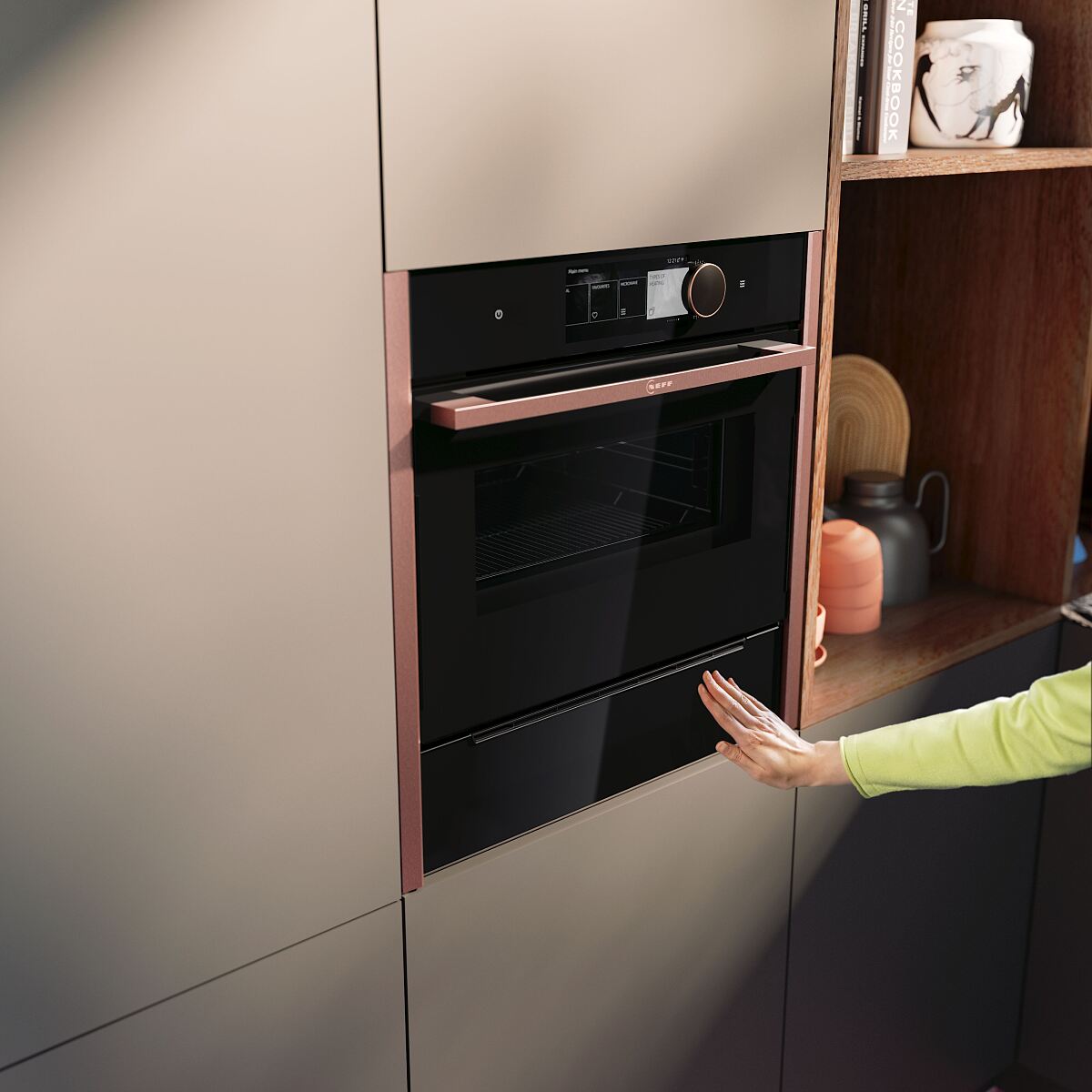 Neff präsentiert die erste Dampfschublade